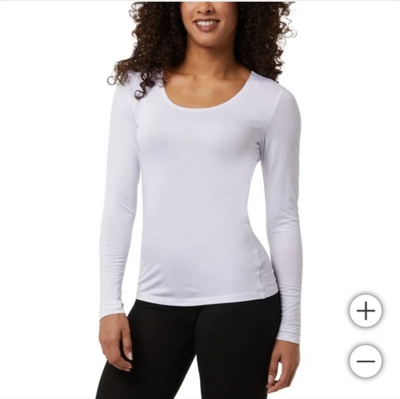 New 32 Degrees Heat 2 Pack Thermal Baselayer Woman's Top Long Sleeve Size Large - Picture 3 of 5